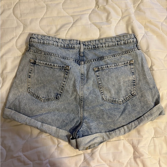 Wild Fable Light Blue Jean Shorts - Picture 2 of 4